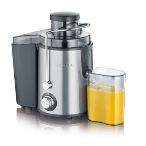 SEVERIN ES3566 CENTRIFUGA ELETTRICA 400W 2 VELOCITA' CAPACITA' 500 ML SETACCIO E LAME IN ACCIAIO NERO INOX